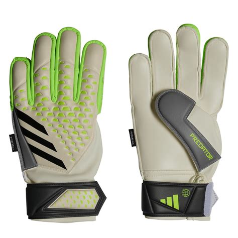 adidas fingersave goalie gloves junior.